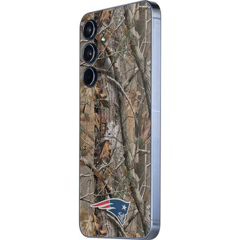 NFL New England Patriots Realtree AP Camo Galaxy A55 5G Skin